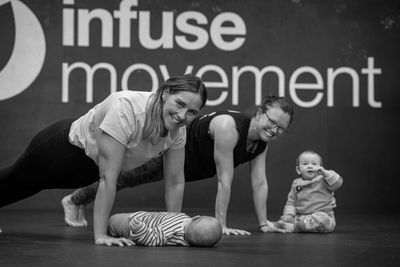Postnatal pelvic floor and core class at Infuse Health, Adamstown