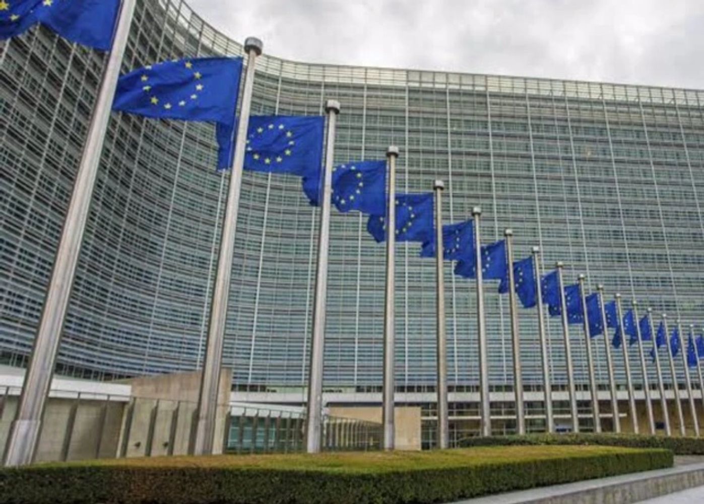 In Brussels, the capital of Europe - the headquarters of the European Union.