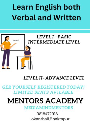English Language Level I Level II verbal and written