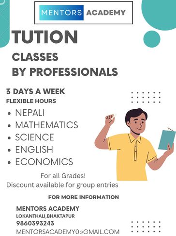Tuition Classes by Professionals