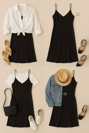 flat lays of ellery and moss the label dresses