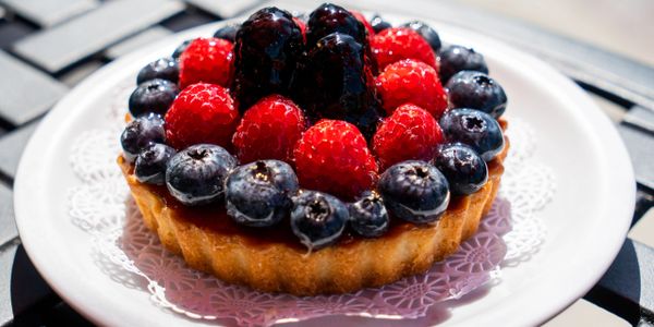 French fruit tart