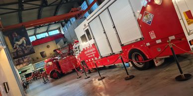 Penrith fire Museum 
Close to the Nepean river 
Family fun day out