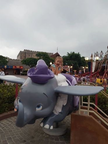 Hong Kong Disney 
Dumbo rides