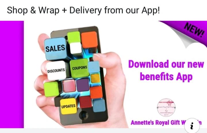 Shop and Wrap, Plus Delivery App. Download our new benefits App today
