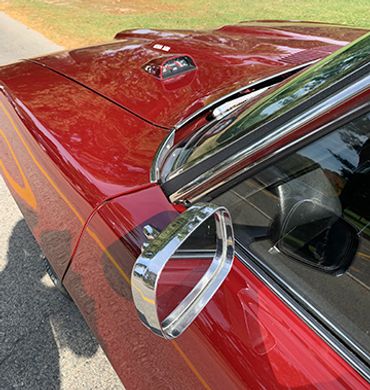 1970 GTO with Tach on hood