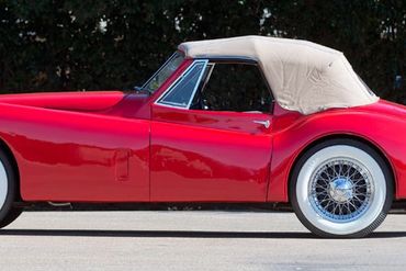 This collector's classic XK120 DHC features a Special Equipment Package