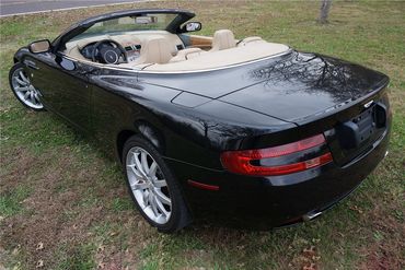 2005 ASTON MARTIN DB9 CONVERTIBLE top down