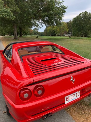 2002 Ferrari 360 Modena rear view