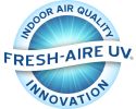 Fresh-Aire UV logo for indoor air quality innovation.