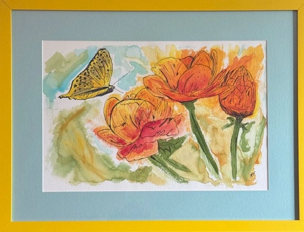 Butterfly Framed