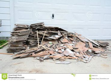picture of construction debris