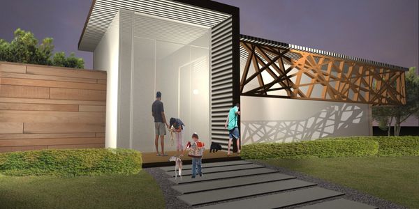 NEW SMALL ECO SUSTAINABLE VETERINARY CLINIC - designed by Archizen Architects Sydney