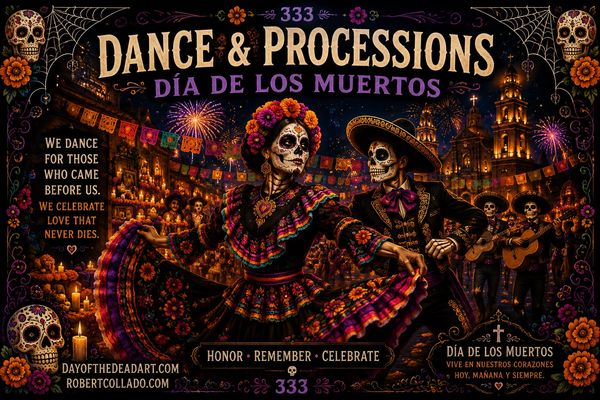 Day of the Dead Art Dances and Processions