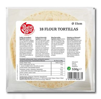 Durum Tortillas Pocoloco 15 cm
