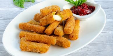 Distribuidor de fingers de mozzarella halal y productos precocinados para hostelería en toda España.