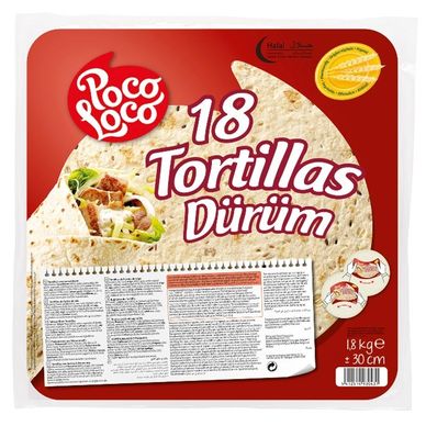 durum tortilla pocoloco