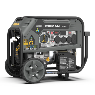 TRI FUEL PORTABLE GENERATOR 9400W ELECTRIC START 120/240V WITH CO ALERT