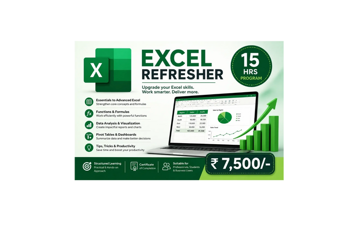 Flat 50% off - seats filling fast batch size 15 members