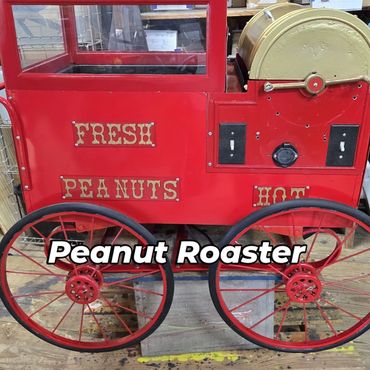 Antique Peanut Roaster.
