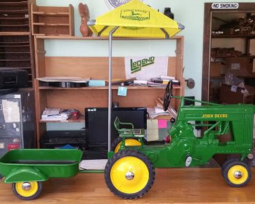 Pedal Tractor and Wagon Restoration