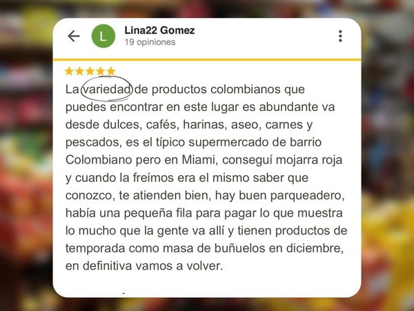 Supermercado Los Paisas Market - Nuestros clientes nos recomiendan