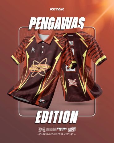 Stylish Pengawas school edition polo shirt design.