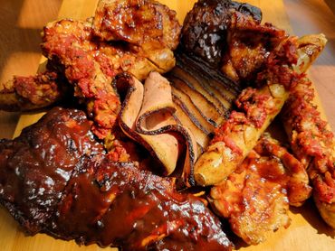 BBQ platter for takeout to celebrate Father's Day in north Toronto / Richmond Hill, ON