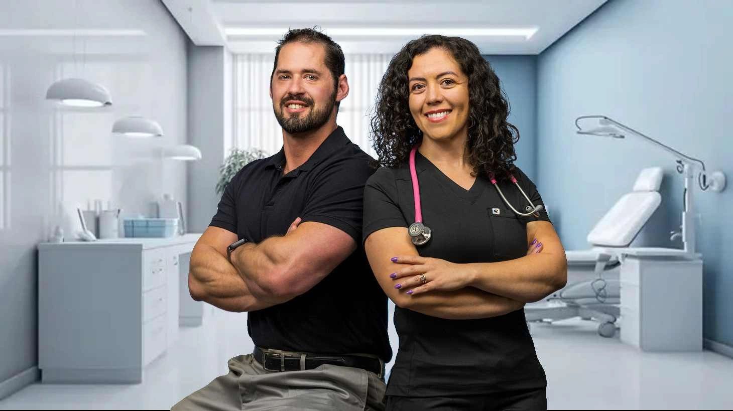 Joel Jenkins and Rubi Litteral, the Synergy Strength and Weight Loss team in Oklahoma City.