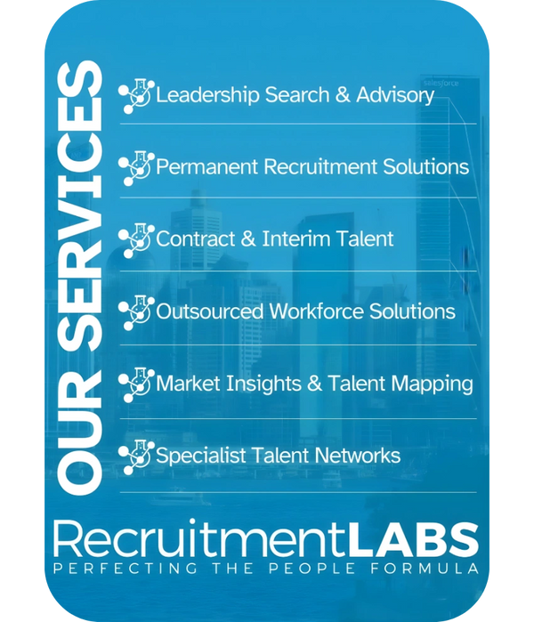 Recruitment Labs Services. Accounting & Finance Specialist Recruitment and Executive Search