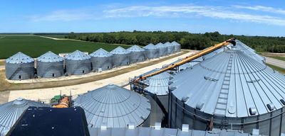 Grain bins