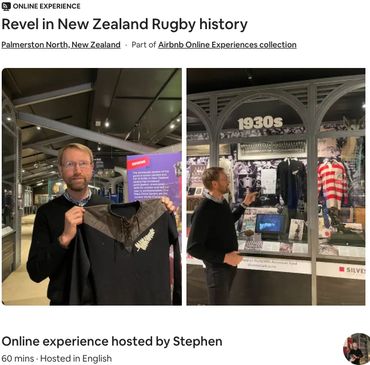 Tour the iconic New Zealand Rugby Museum in Palmerston North, home to the world's first museum