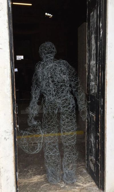 Human-made out of wires