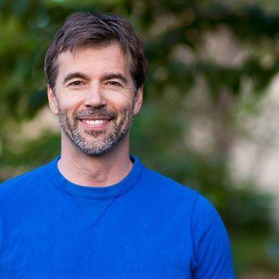 Happy, healthy, fit man