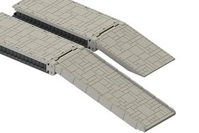 Floating dock ramps available in two sizes by maui docks in Florida