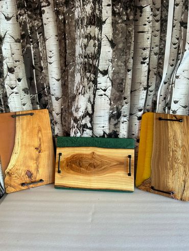 Three cutting boards