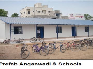 Manufactuer of Prefab Anangwadi and Schools in India
