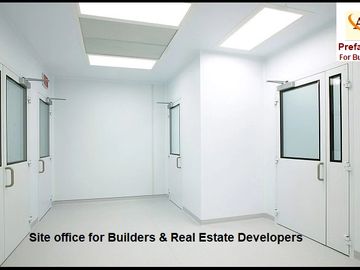 Prefab Construction with Site Office