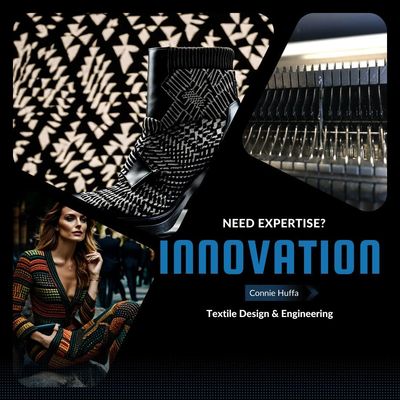 Digital manufacturing expertise, innovation, engineering footwear in 2D and 3D on knitting machine