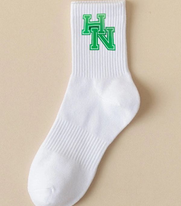Personalized athletic socks