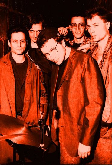 Official Band photo: Five men , One Brain!