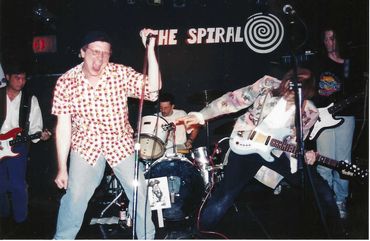 The band at Spiral NYC!
