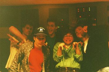 Yahootees in the studio, Cross Dressing sessions with Rob!