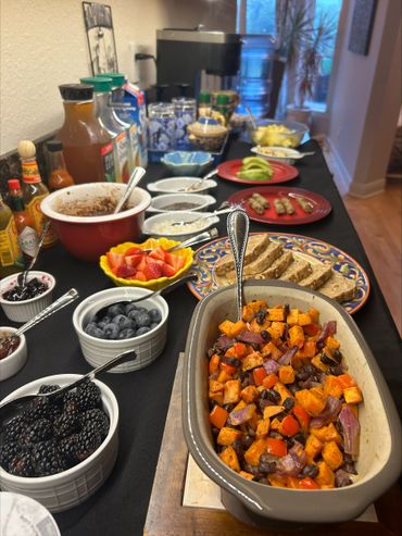 healthy gourmet breakfast