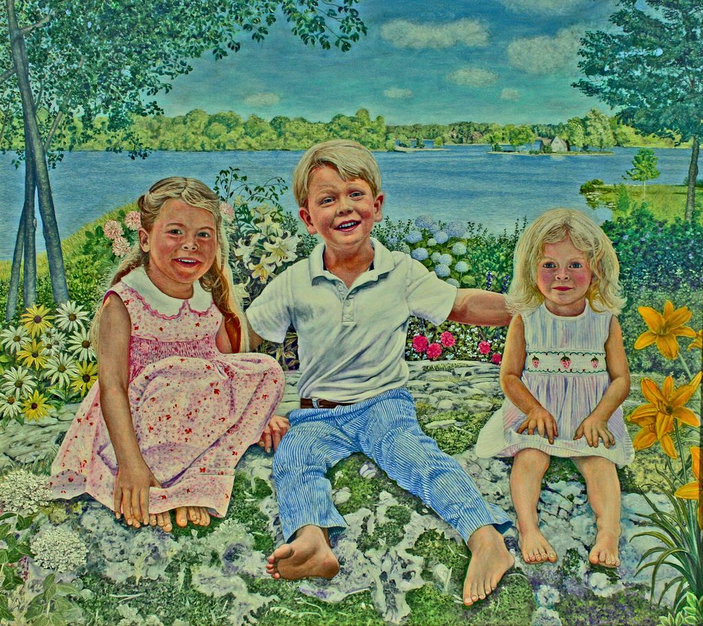 Three Children Portrait