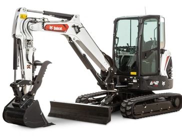 Discover the rugged Bobcat T595 Compact Track Loader, engineered for demanding steel and rebar