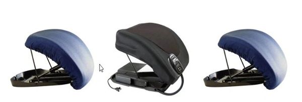 Portable lifting seats can be used on most armchairs or sofas as standing aids.