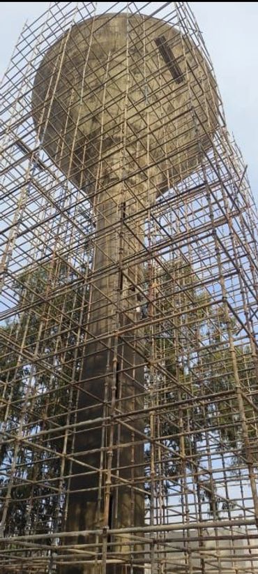 We provide safe and stable scaffolding solutions for water tank construction, repairs, and painting.
