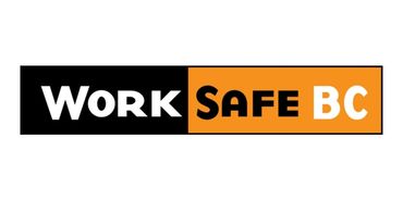 Logo with text 'Work Safe BC'.