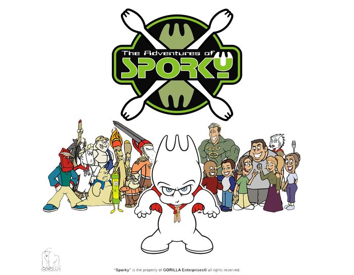 The Adventures of SPORKY Poster